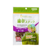 エイムクリエイツ GREEN Labo 猫草スナック かつお味 40g FC98049