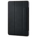 エレコム 11インチiPad Air(M3/M2)用フラップケース 超薄型 マグネット着脱 スリープ対応 ブラック TB-A25MWVPF2BK