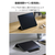 エレコム 11インチiPad Air(M3/M2)用フラップケース 超薄型 マグネット着脱 スリープ対応 ブラック TB-A25MWVPF2BK-イメージ6