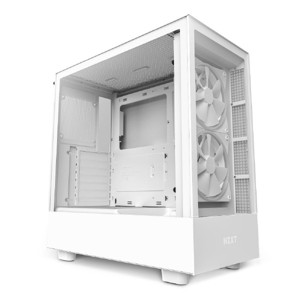 NZXT プレミアム ミドルタワー型PCケース ホワイト CC-H51EW-01 NZXT H5 case ver KRAKEN ATX USB Gen Type ×1 5インチ