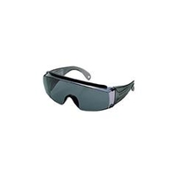 トラスコ中山 TRUSCO　一眼型セーフティグラス　グレー GS-180NGY