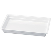 若泉漆器 ニューホワイト 長角盛鉢 32cm FC967KY-0262410