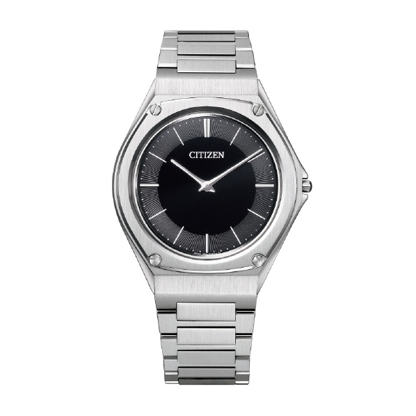 シチズン 腕時計 エコ・ドライブワン ブラック AR5060-58E エコ ステンレス デュラテクトプラチナ ライトシルバー色