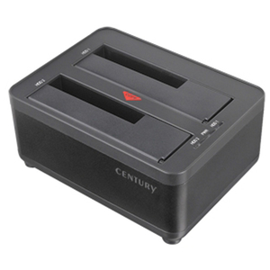 センチュリー HDDケース 裸族のお立ち台TWIN CROS2U3CP6G-イメージ1