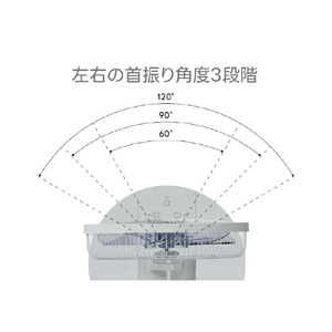 おおたけ フルリモコン リビングDC扇風機 ブラック GF-DC326FR-K-イメージ4