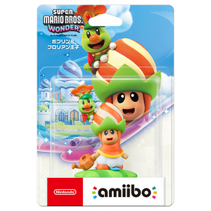 任天堂 amiibo ポプリン&フロリアン王子(スーパーマリオシリーズ) NVLCABBA-イメージ1