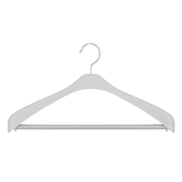 シンコハンガー モノクローゼット スーツハンガースリムストップ2本組 ﾓﾉｸﾛ-ｾﾞﾂﾄｽ-ﾂﾊﾝｶﾞ-ｽﾘﾑｽﾄﾂﾌ