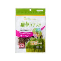 エイムクリエイツ GREEN Labo 猫草スナック サーモン味 40g FC98050