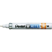 ぺんてる ホワイト 中字(業務用) F135321-X100W-MDG