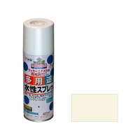 アサヒペン 水性多用途スプレー 420ml アイボリー FC229NS