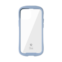 HAMEE iPhone 13 mini用ハイブリッドケース IFACE REFLECTION ペールブルー 41-933084