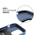 momo stick iPhone 15 Pro用Mag Grip フラットケース ネイビー MMS25308I15PR-イメージ9