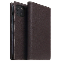 SLG Design iPhone 14用Full Grain Leather Case ブラウンクリーム SD24308I14BC