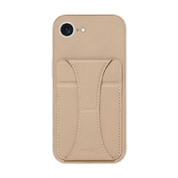 ＮＡＴＵＲＡＬ　ｄｅｓｉｇｎ iPhone 16e用背面型ケース NICOLA ブラウン IP24SP-NIC04