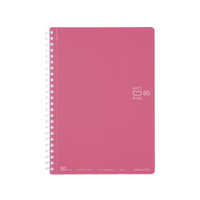コクヨ ソフトリングノート(ドット入罫線)カットオフ A5 ライトピンク FCC0761-ｽ-SV338BT-LP