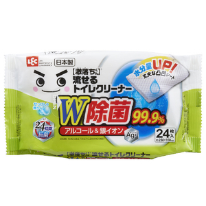 レック GN流せる除菌トイレクリーナー24枚 ナガセルジヨキントイレクリ-ナ-24P レック GN流せる除菌トイレクリーナー24枚 ナガセルジヨキントイレクリ-ナ-24P
