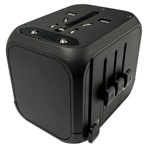 カシムラ 海外用変換プラグA/C/O/BFタイプ Type-C ブラック WP-109M-イメージ8