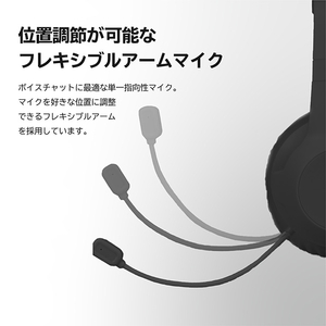 ホリ ホリゲーミングヘッドセットスタンダード ブラック NSX145-イメージ3