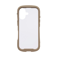 Hamee iPhone17用 強化ガラスクリアケース IFACE REFLECTION FROST ベージュ 41-183094