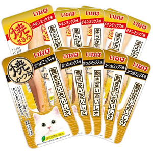 いなば 焼かつお・ささみ バラエティ 10P FCF633N-イメージ2