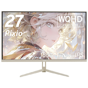 Pixio 27型ゲーミング液晶ディスプレイ ベージュ PX278WAVEBE-PW Pixio 27型ゲーミング液晶ディスプレイ ベージュ PX278WAVEBE-PW