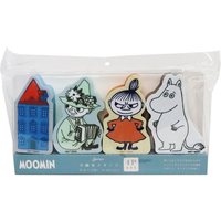 オカトー MOOMIN 不織布スポンジ 4個セット FC974NM