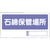 ユニット 置場標識 石綿保管場所 FC043GJ-3056171-イメージ1