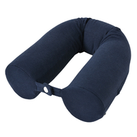 ゴールラッシュ GUAPO 好きな形に曲げられるネックピロー ネイビー GU-NP-NVY