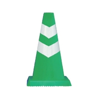 安全興業/安全コーン ミニスコッチコーン 緑 SCG-450 FCD287A-6528075