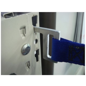 オールセーフ allsafe/書棚用落下防止ベルト6字フックW900用 FC817GX-7634889-イメージ5