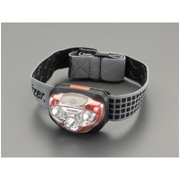 エスコ ヘッドライト LED 単4×3本 FCY4095-EA758EA-10B