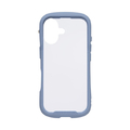 Hamee iPhone17用 強化ガラスクリアケース IFACE REFLECTION FROST ペールブルー 41-183100