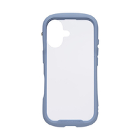 Hamee iPhone17用 強化ガラスクリアケース IFACE REFLECTION FROST ペールブルー 41-183100