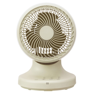 ユアサプライムス リモコン付サーキュレーター e angle select ベージュ YCL152FE4LC-イメージ1
