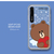 LINE FRIENDS iPhone XR用ケース LIGHT UP CASE CUPID LOVE ブラウンハート KCL-LCL007-イメージ3