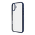 レイアウト iPhone 16 Plus用Like standard 衝撃吸収 バンパー メタリック ハイブリッドケース ブルー RT-P48CC16/AM-イメージ1