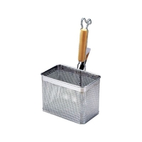 三宝産業 UK18-8 パンチング 木柄 角てぼ 横型大 FCM6214-070474002