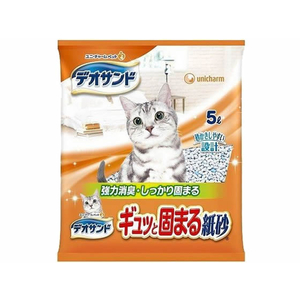 ユニ・チャーム デオサンド 紙砂 5L F325181-イメージ1