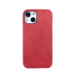 ABBI SIGNATURE iPhone 13用ケース イタリアンレザーバックカバー PIERROT LUX レッド ABS22310I13-イメージ2