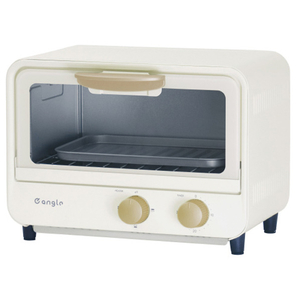 e angle オーブントースター モカホワイト ANGC-OTW10-A-MW-イメージ4