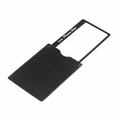 ケンコー 極薄カード型拡大鏡ストッパー付き ブラック KTL015NBK