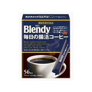 味の素ＡＧＦ ブレンディ スティック ブラック 毎日の腸活コーヒー 56本 FCU8912-イメージ1