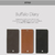 ZENUS iPhone XS/X用ケース Buffalo Diary ブラック Z10310I8-イメージ5