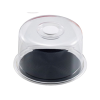 曙産業 深型クリアラブリーハット 中 ブラック FC63461