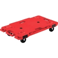 三甲 樹脂製平台車 802462 サンキャリー6839レッド FC026HM-3448819