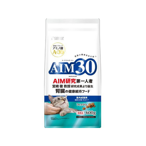 マルカン AIM30 室内成猫用尿路毛玉ケア フィッシュ 600g FC037PU-SAI-016-イメージ1