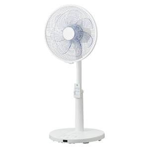e angle DCモーター搭載リビング扇風機 ホワイト ANGV-FAD30BW-イメージ8