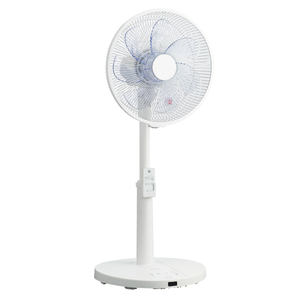 e angle DCモーター搭載リビング扇風機 ホワイト ANGV-FAD30BW-イメージ9