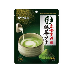 伊藤園 濃い京都宇治抹茶ラテ160g FC262TF-イメージ1
