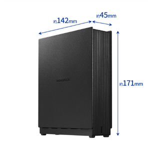 I・Oデータ 2．5GbE対応 1ドライブ ネットワークHDD(8TB) HDL1-LE08-イメージ2